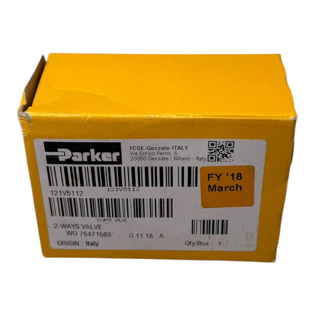 Parker 121V5112 2-Wege Ventil Hydrauliksteuerung G1118A 1/4"