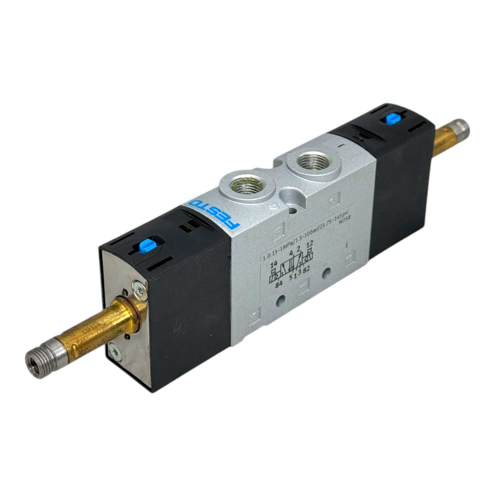 Festo VUVS-L20-B52-D-G18-F7 Magnetventil 5/2-Wege 24 V DC G1/8 Pneumatikventil