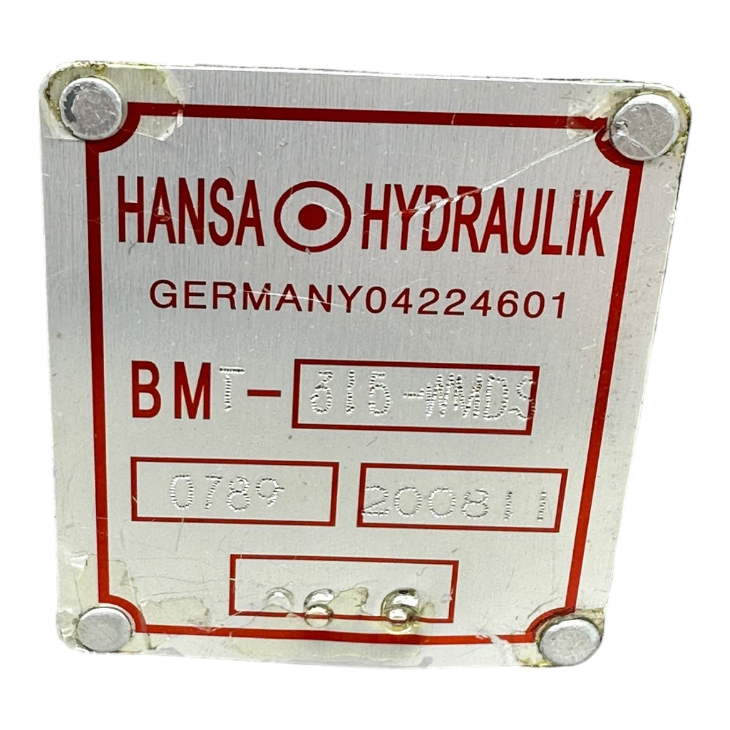 Hansa Hydraulik BMT-315-AMDS Hydraulikmotor 40mm Welle 315ccm neu