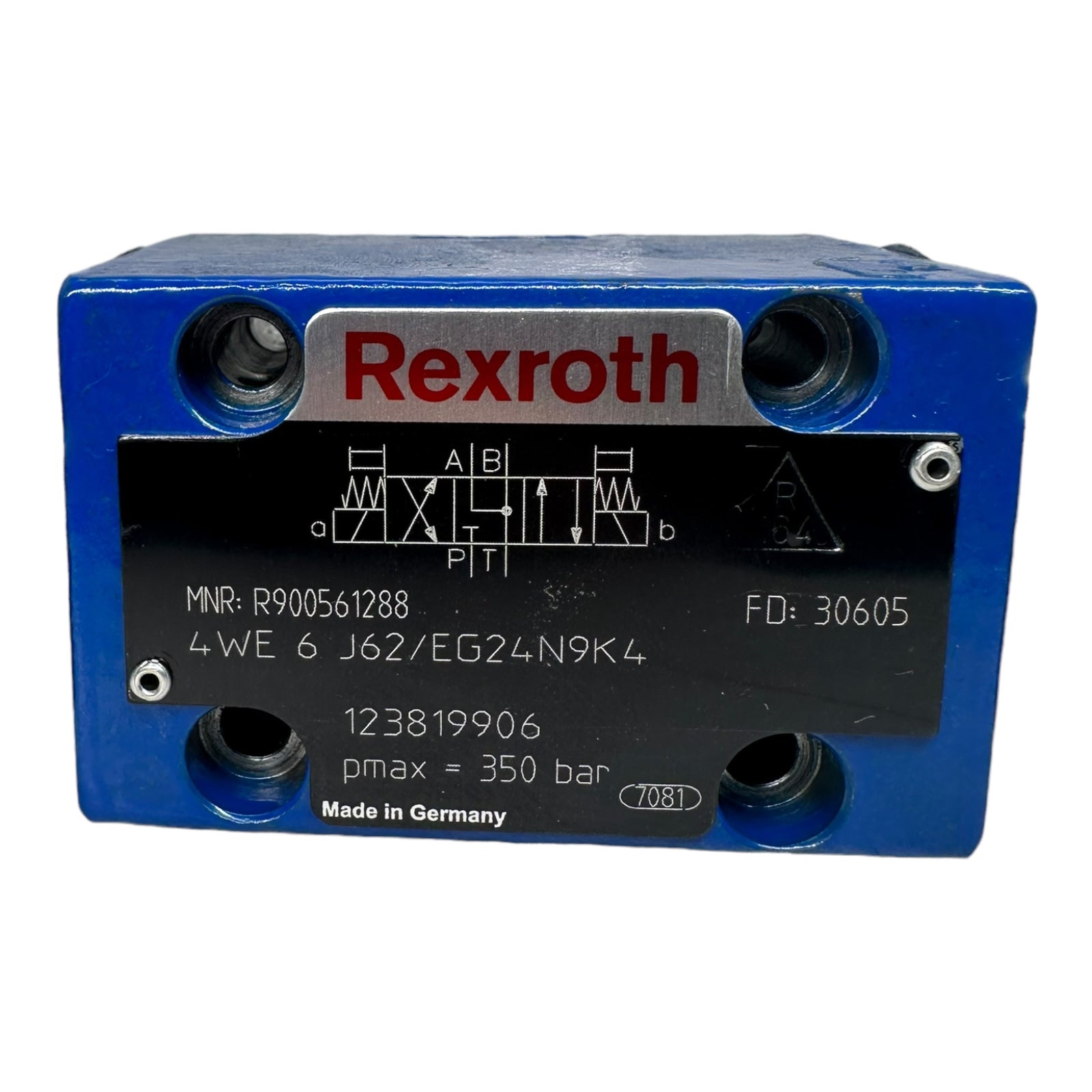 Rexroth 4WE 6 J62/EG24N9K4 (R900561288) Wegesteuerventil 350bar Hydraulikventil