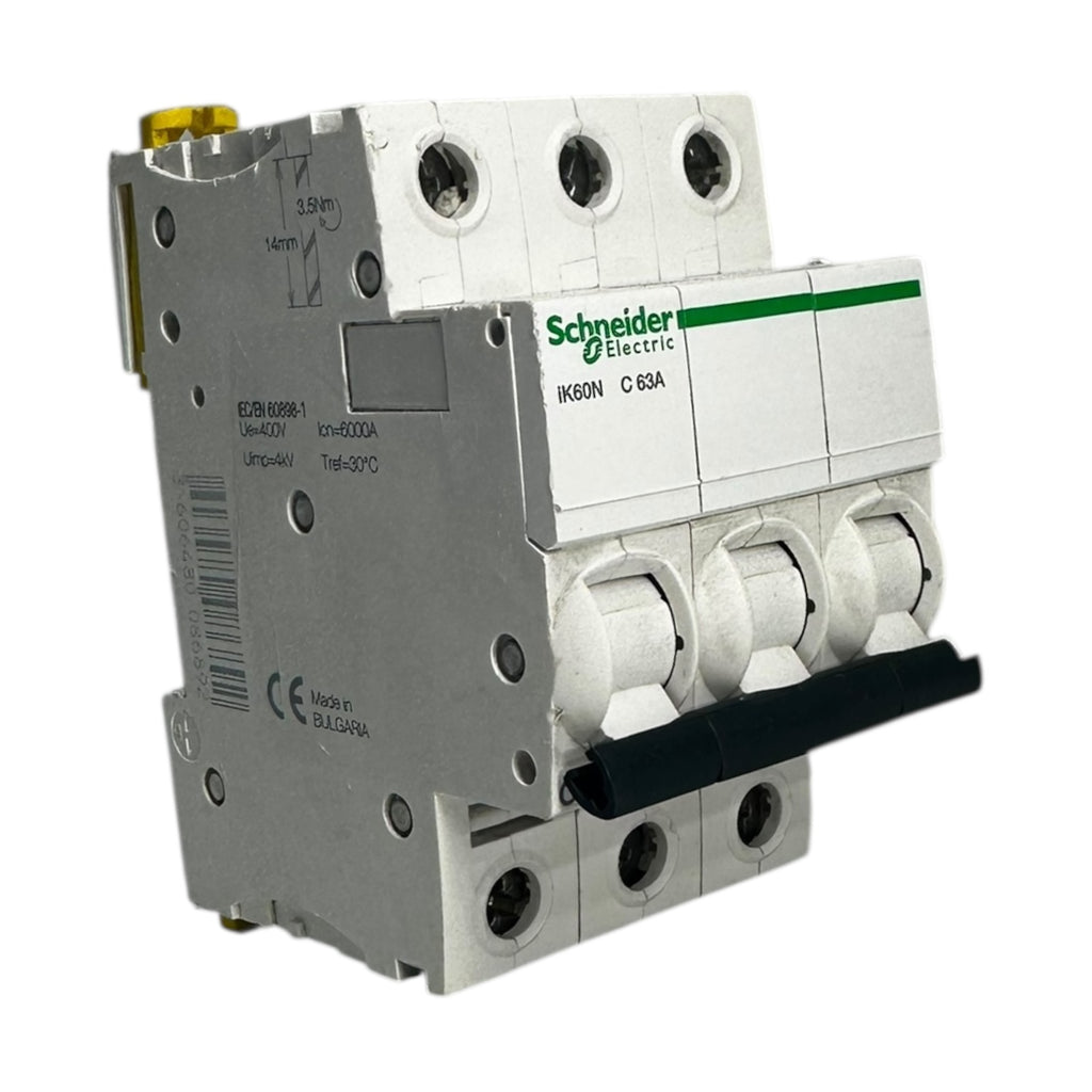 Schneider iK60N C63A Leitungsschutzschalter 3-polig 400V 6kA