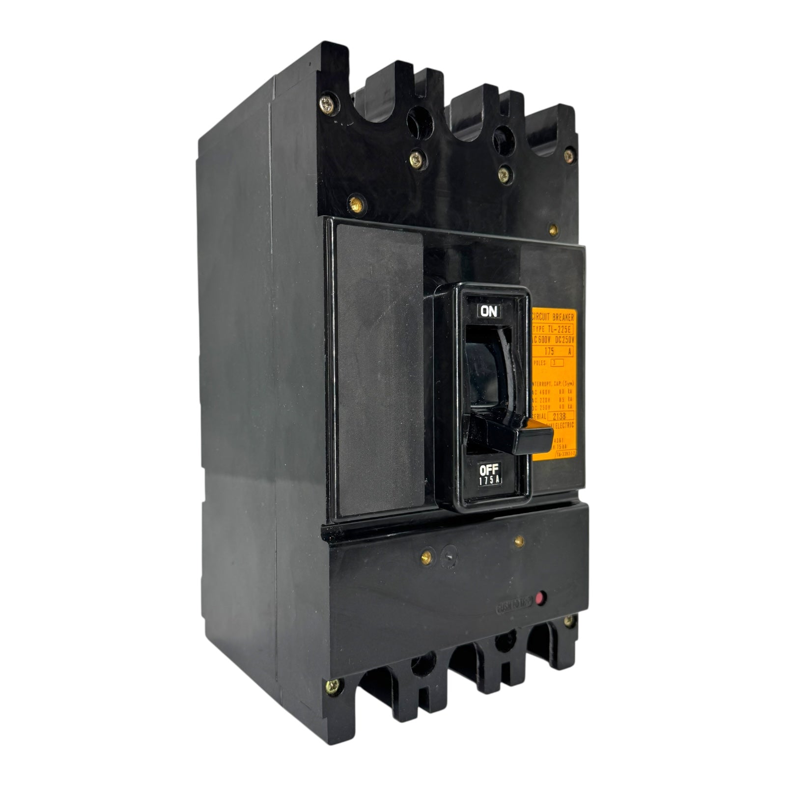 Terasaki TL-225E Leistungsschalter 175A 3-polig AC600V DC250V AUX