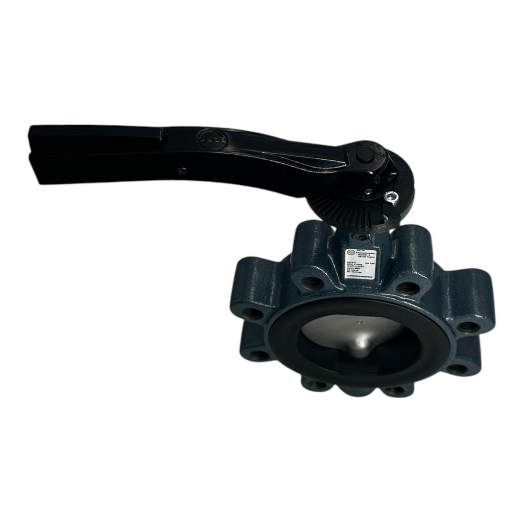 Ebro Z014-A Absperrklappe DN100 PN16 NBR Edelstahl 1.4408 Handhebel NEU