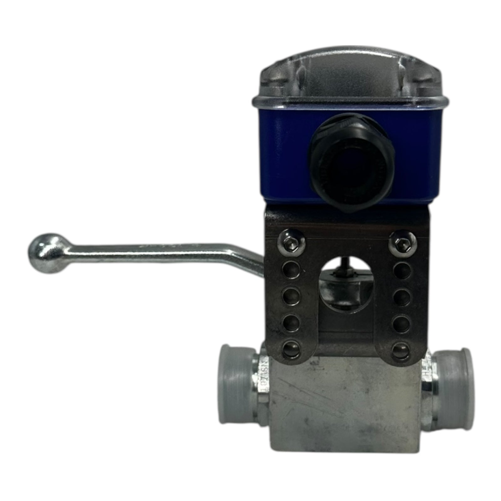 Böhmer Kugelhahn DN16 PN400 mit RX Stellungsanzeige IP67 250V AC/DC Neu