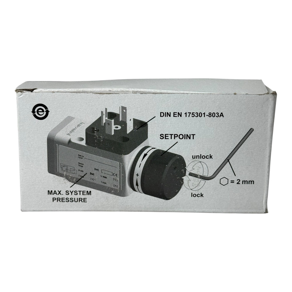 Herion Rau Barcontrol PDS-1-008-M-2-1 Druckschalter 0,5–8 bar 250V 6A