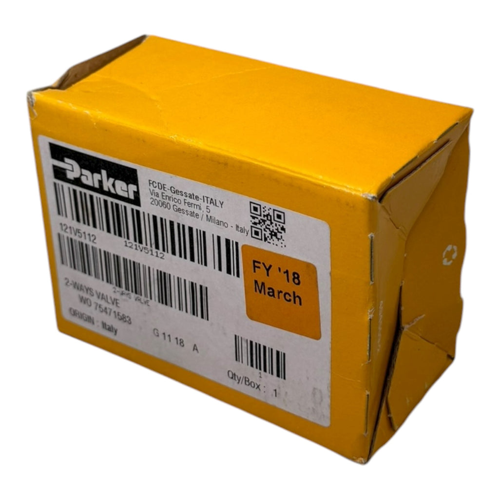 Parker 121V5112 2-Wege Ventil Hydrauliksteuerung G1118A 1/4"
