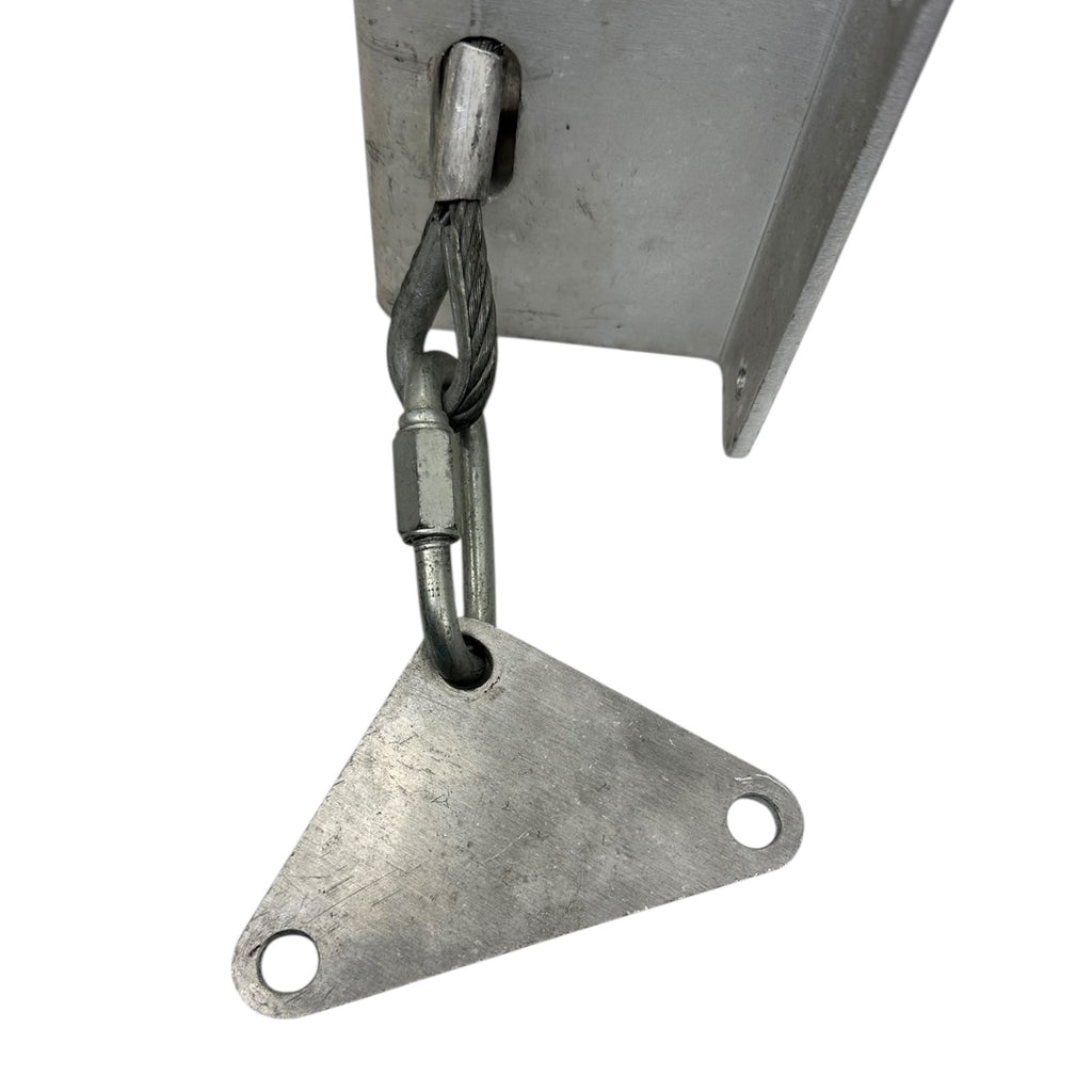 Haacon WV300-205986 Seilwinde 3kN 4mm Seil Handwinde mit Halterung