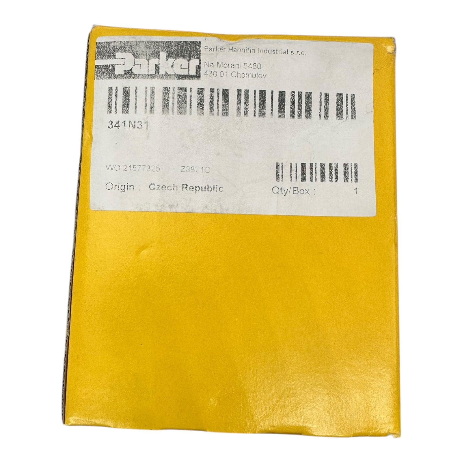 Parker Lucifer 341N31 Magnetventil 3/2-Wege G1/4 Messing ATEX Pneumatikventil neu