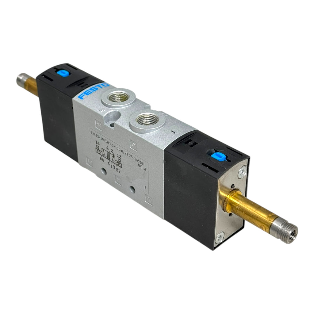 Festo VUVS-L20-B52-D-G18-F7 Magnetventil 5/2-Wege 24 V DC G1/8 Pneumatikventil