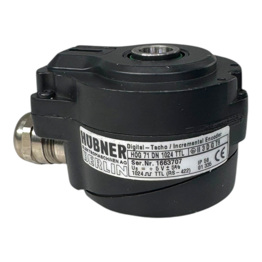 Hübner HOG71DN1024TTL Inkrementalgeber Digital Tacho Encoder IP56 EX
