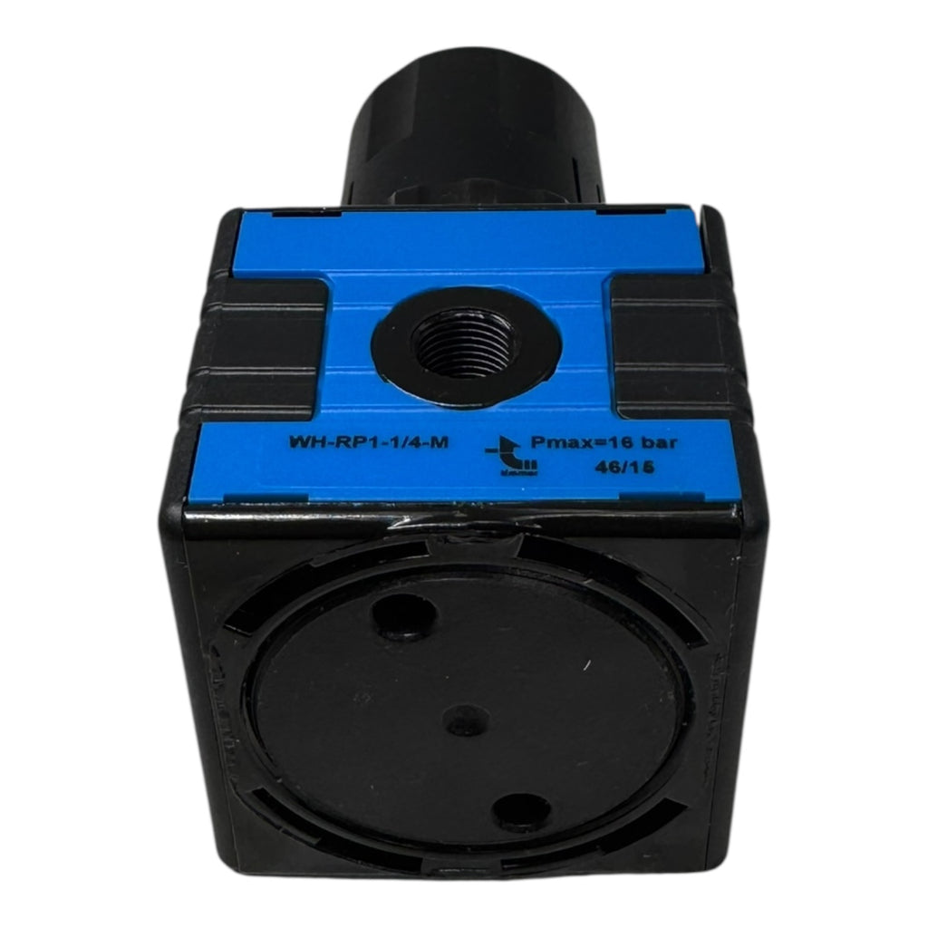 Timmer WH-RP1-1/4-M Druckregler Pneumatik 1/4” Regler mit Manometer 16bar