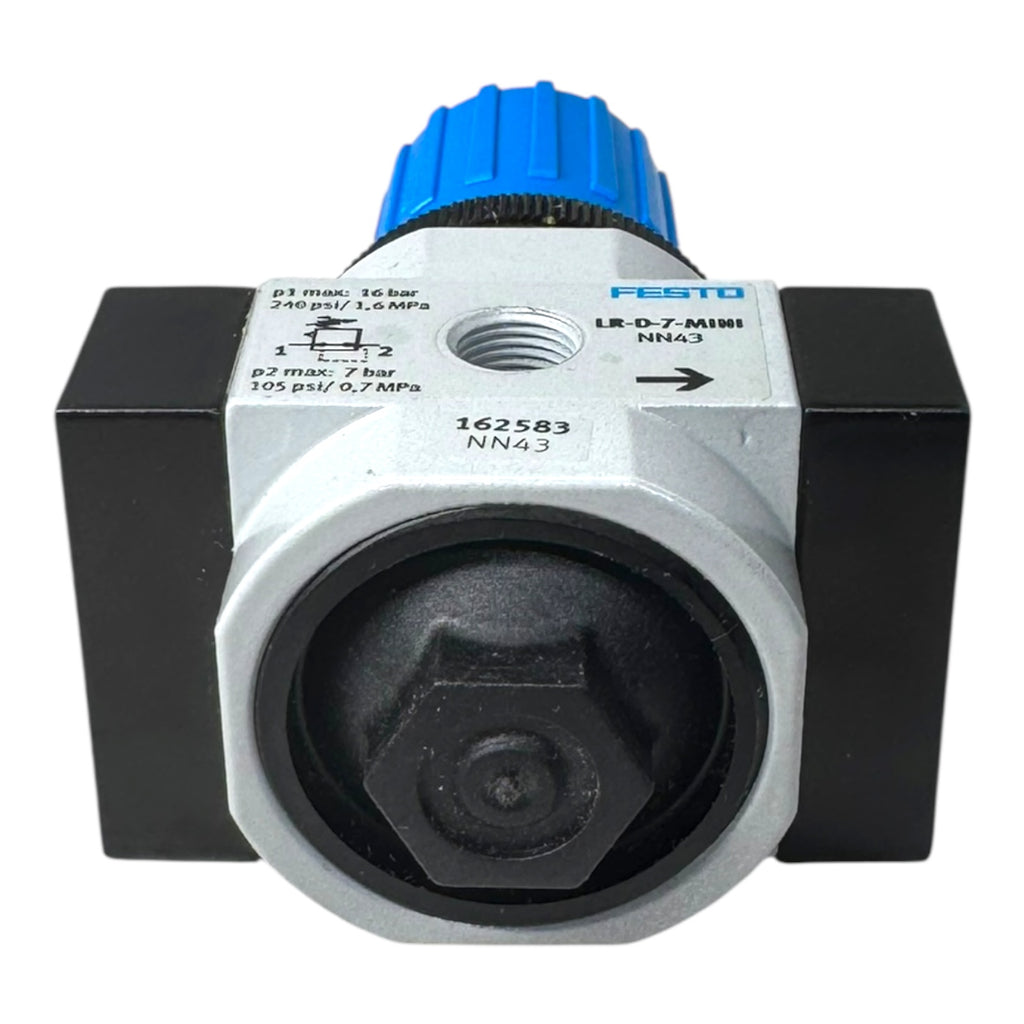 FESTO 162583 Druckregler LR-1/4-D-7-MINI + Manometer 8003636 PAGN-40