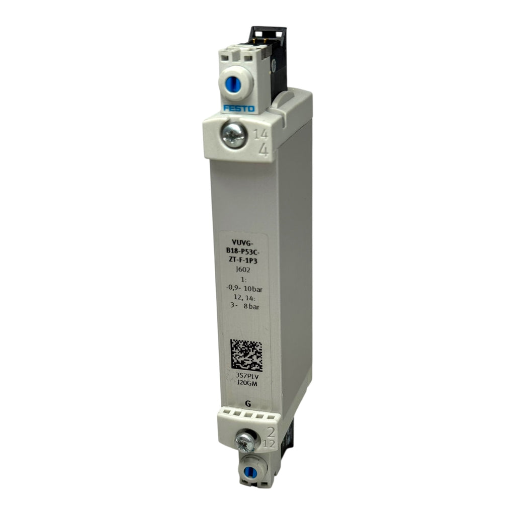 Festo VUVG-B18-P53C-ZT-F-1P3 Magnetventil 574452 5/3-Wege Ventil 10bar 24V