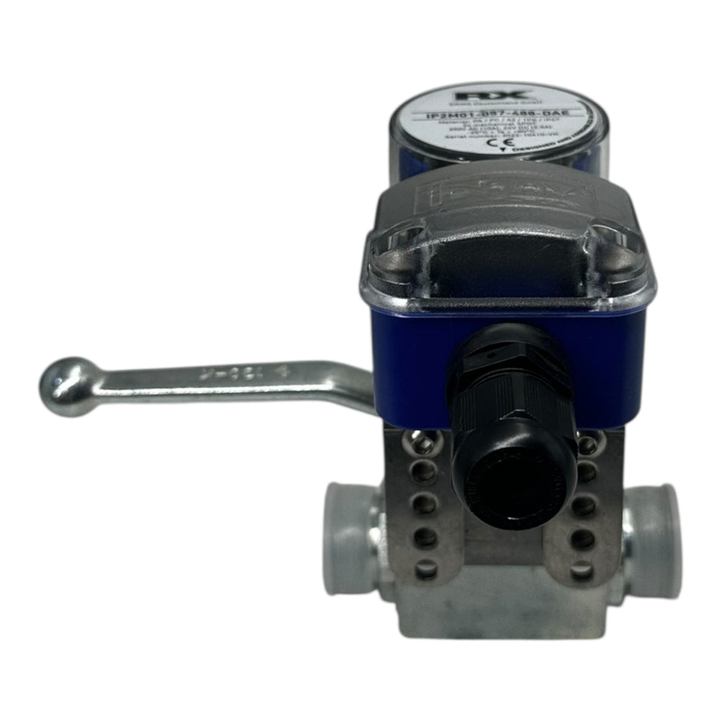 Böhmer Kugelhahn DN16 PN400 mit RX Stellungsanzeige IP67 250V AC/DC Neu