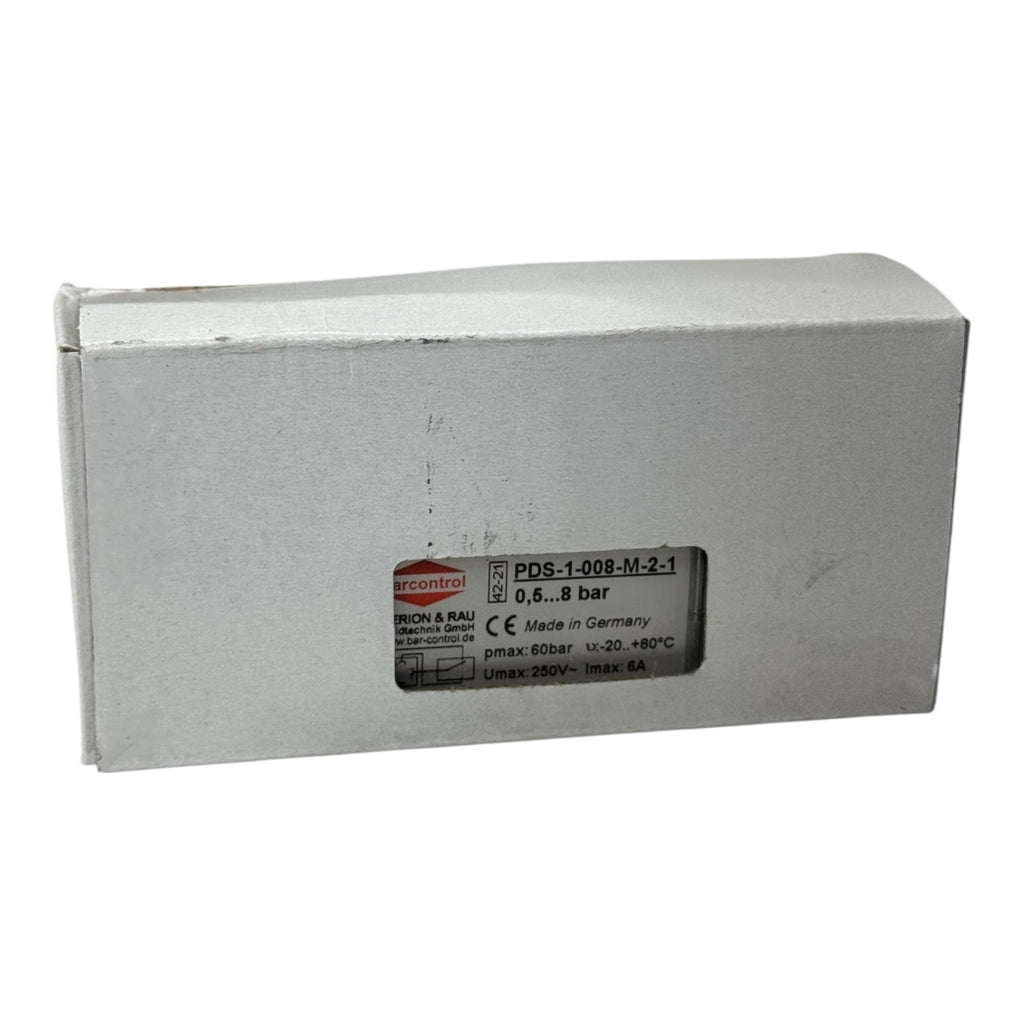 Herion Rau Barcontrol PDS-1-008-M-2-1 Druckschalter 0,5–8 bar 250V 6A