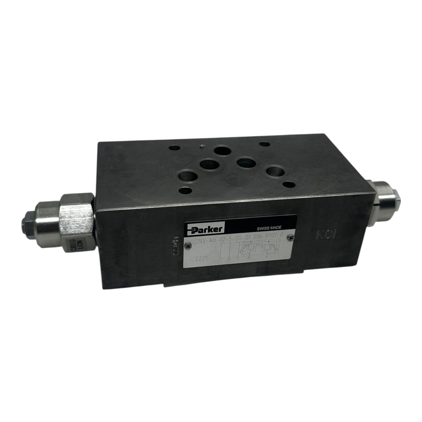 Parker ZNS-AB02-5-S0-D1 098-91137-0 Hydraulikventil Rückschlagventil neu
