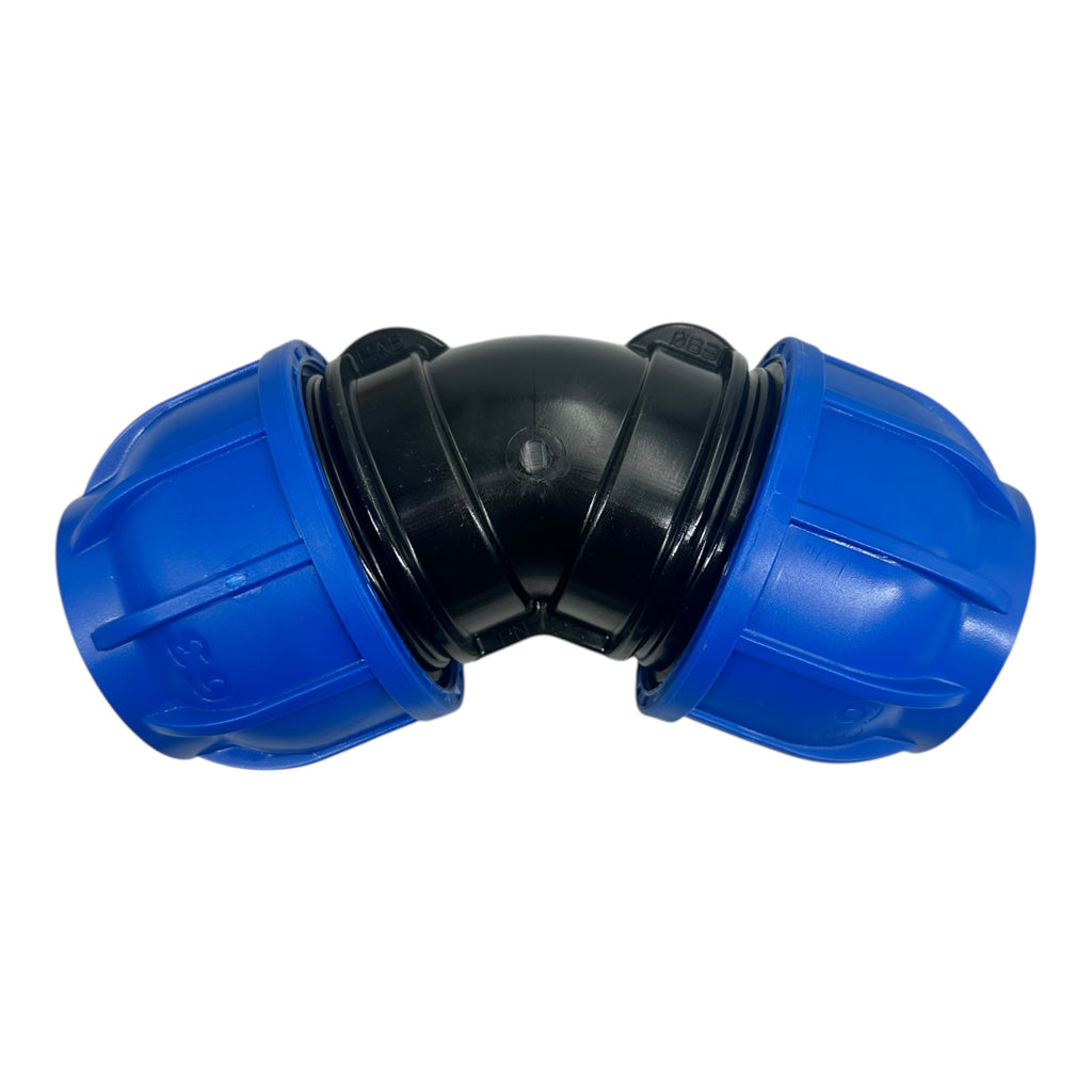 Sicomat R245.063.063 45° Winkelverschraubung D63 SicoAIR SR Serie PN12.5 PA6
