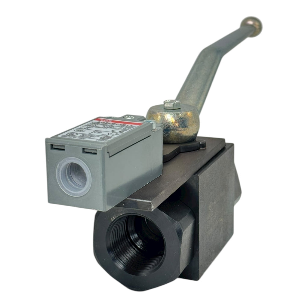 Rötelmann ST/PT-F DN25 PN250 Kugelhahn 1” BSP mit ABB LS32P13B11 Endschalter
