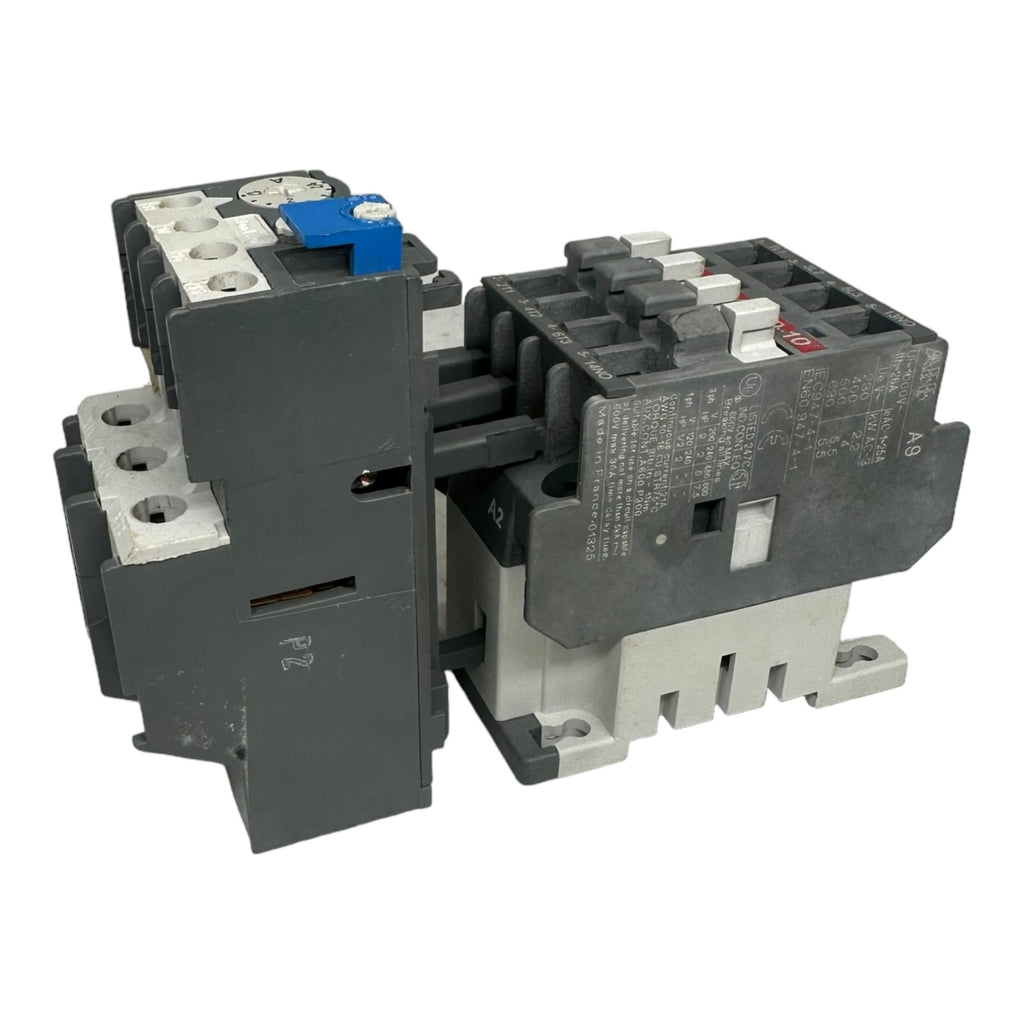 ABB A9-30-10 Schütz 220-240V + ABB TA25 DU 2,4A Überstromauslöser