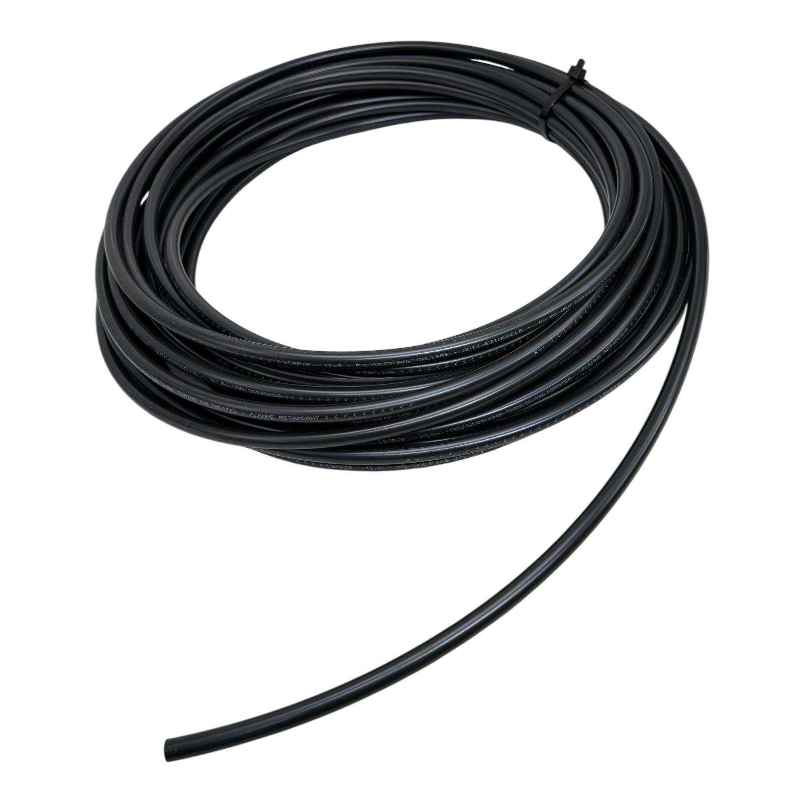 Legris 1025U12K01 25m 8x12mm PU-Schlauch Pneumatikleitung UL94 RoHS schwarz