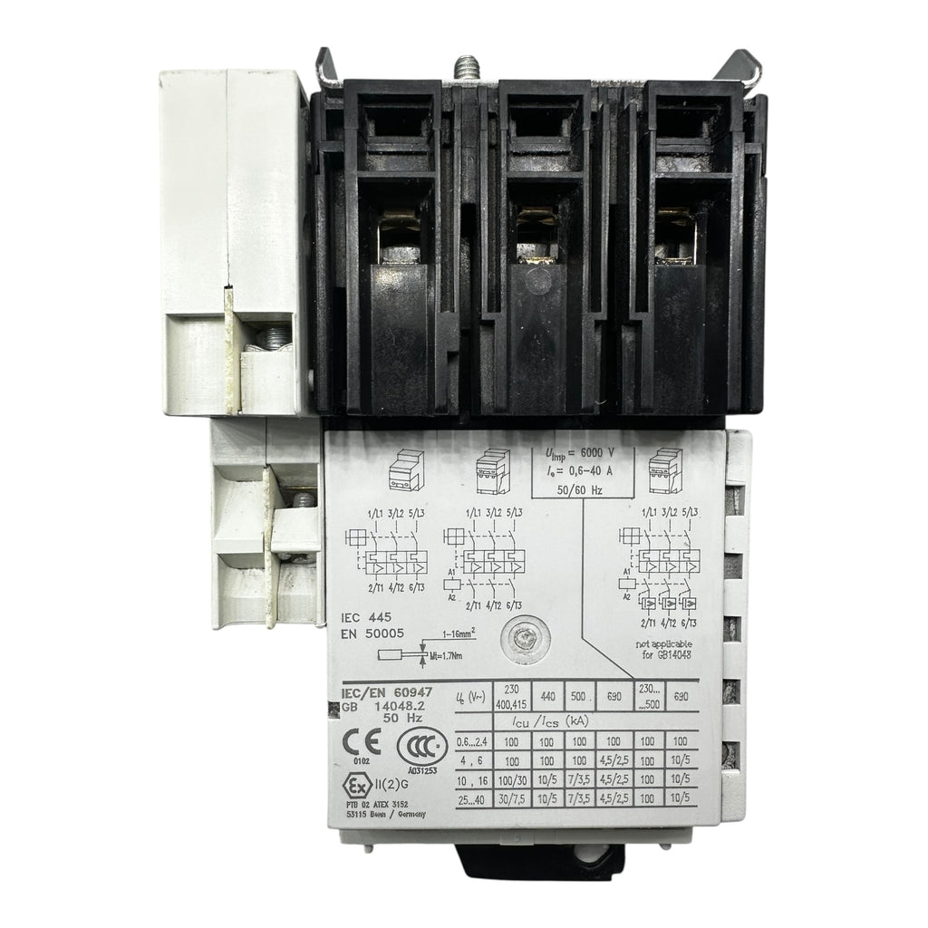 Moeller PKZ2 Motorschutzschalter Schütz-Kombination 0,6–40A 230/400V