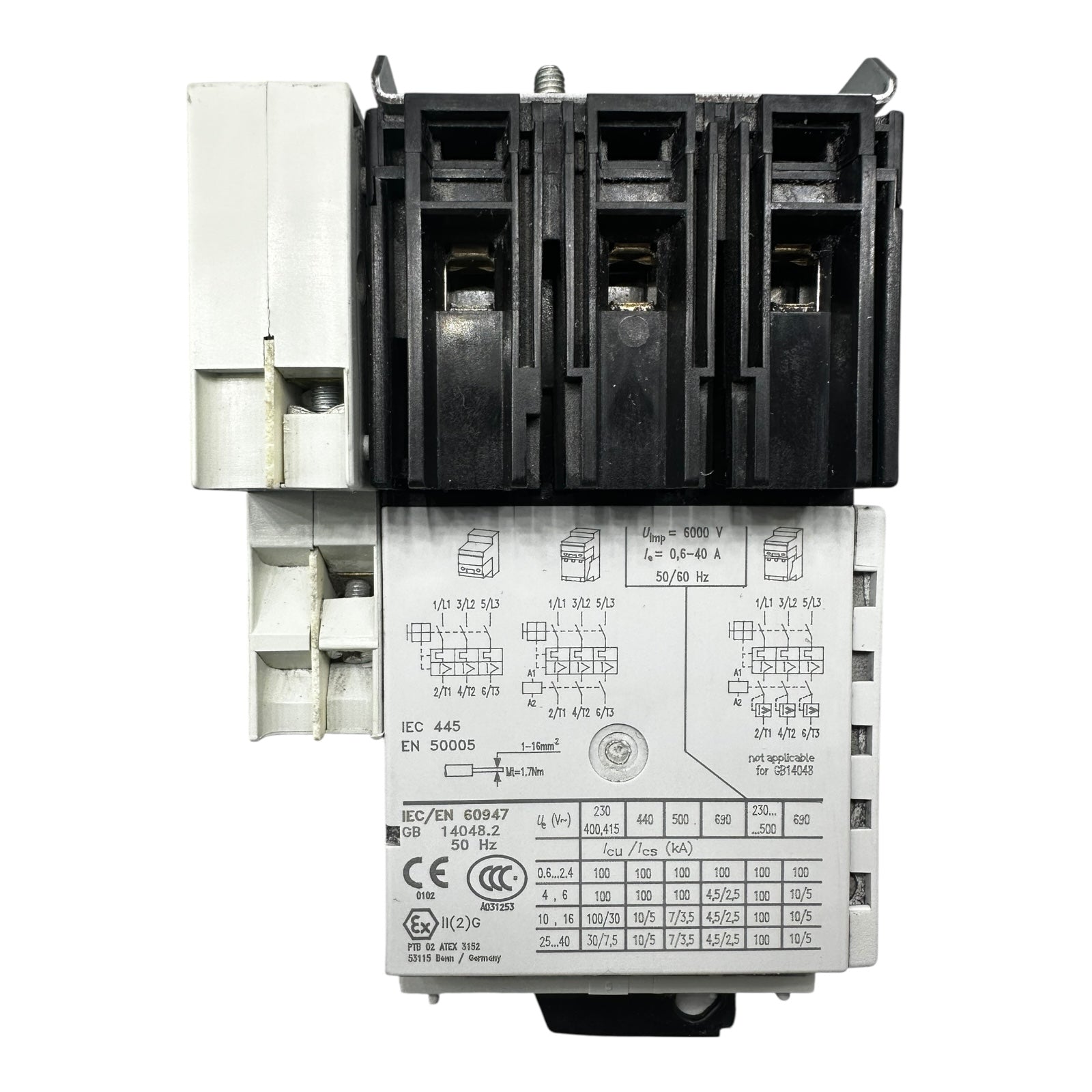 Moeller PKZ2 Motorschutzschalter Schütz-Kombination 0,6–40A 230/400V