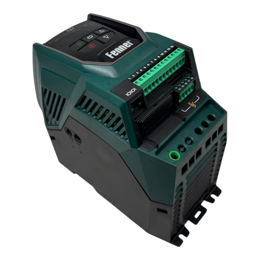Fenner QD:Neo 572N41P5 Frequenzumrichter 1,5kW 380-480V 4,1A SW 1.3 UNUSED 3-PH