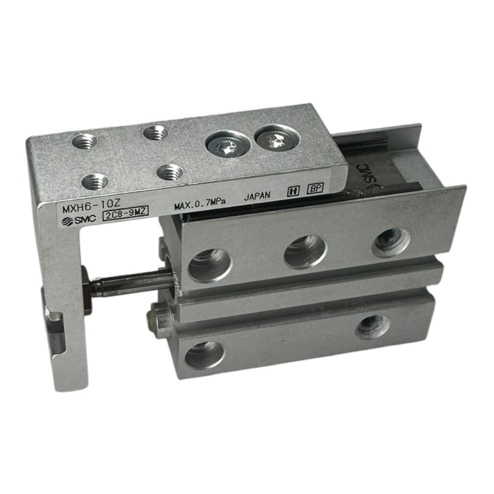 SMC MXH6-10Z Kompaktschlitten Pneumatikzylinder Ø6mm Hub 10mm Linearführung