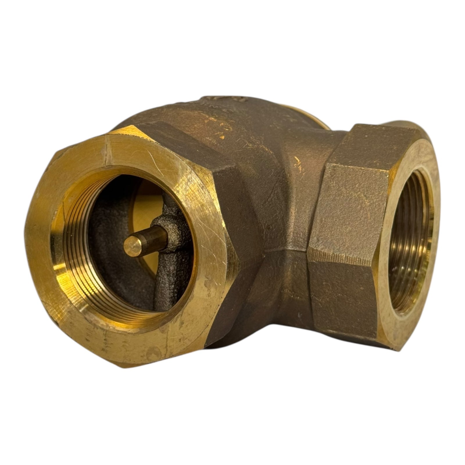 Tuxhorn Rückschlagventil 607.39.40.00 PN10 1 1/2" Eckventil Heberschutz Rapsöl