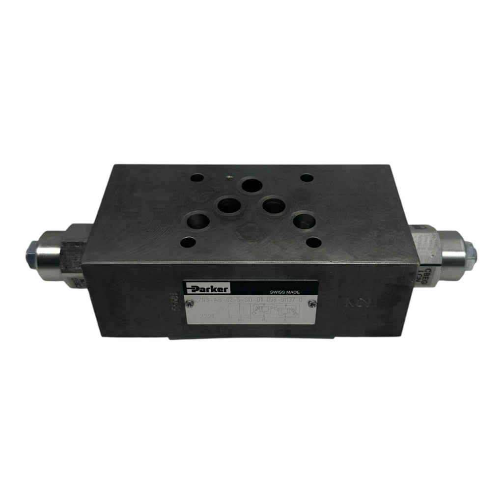 Parker ZNS-AB02-5-S0-D1 098-91137-0 Hydraulikventil Rückschlagventil neu