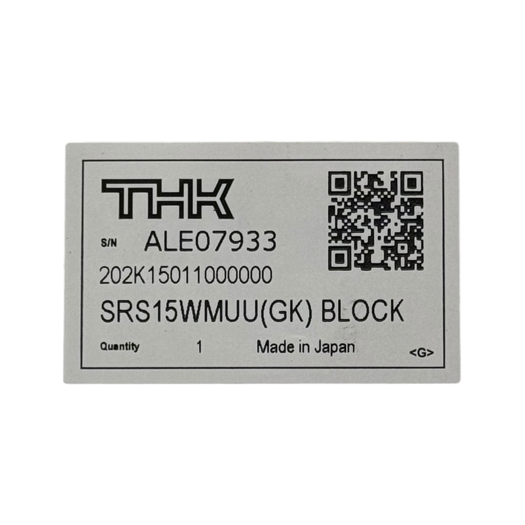 THK SRS15WMUU(GK) SRS15WM Linearwagen SRS15WM Block Kugelführung Schlitten