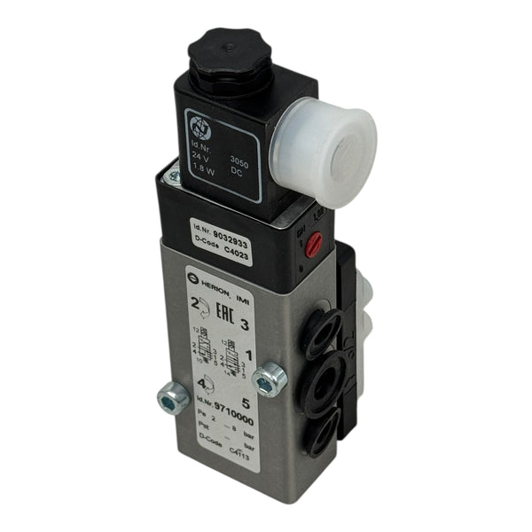 IMI Norgren Herion 9710000 NAMUR 5/2-Wege Ventil G1/4 24VDC Magnetventil 9032933
