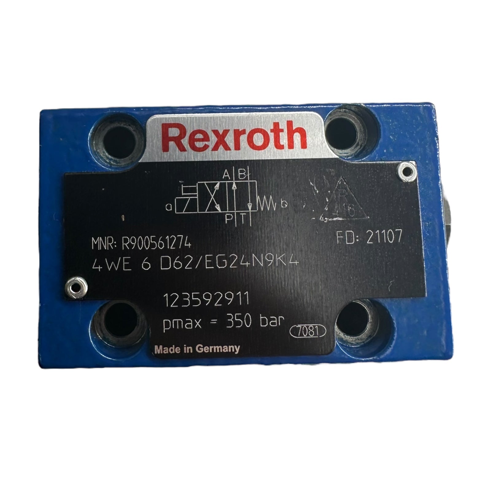 Rexroth 4WE 6 D62/EG24N9K4 Wegeventil MNR: R900561274