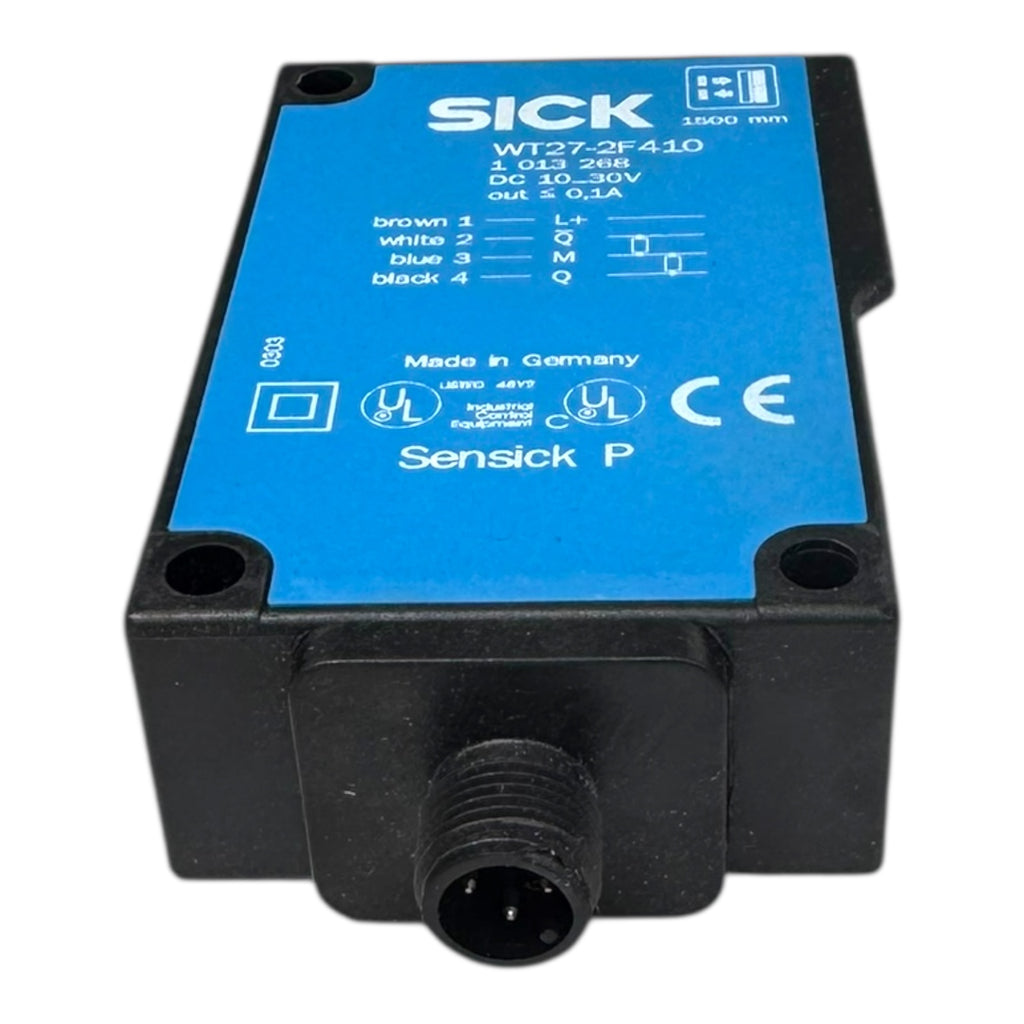 SICK WT27-2F410 1013268 Lichttaster Reflexionssensor 1500mm Sensor 25mA 30VDC