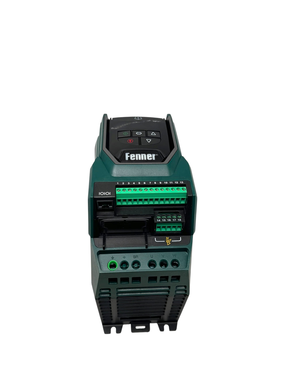 Fenner QD:Neo 572N21P5 Frequenzumrichter 1,5kW 200–240V 7A 3PH S/W 1.3 UNUSED