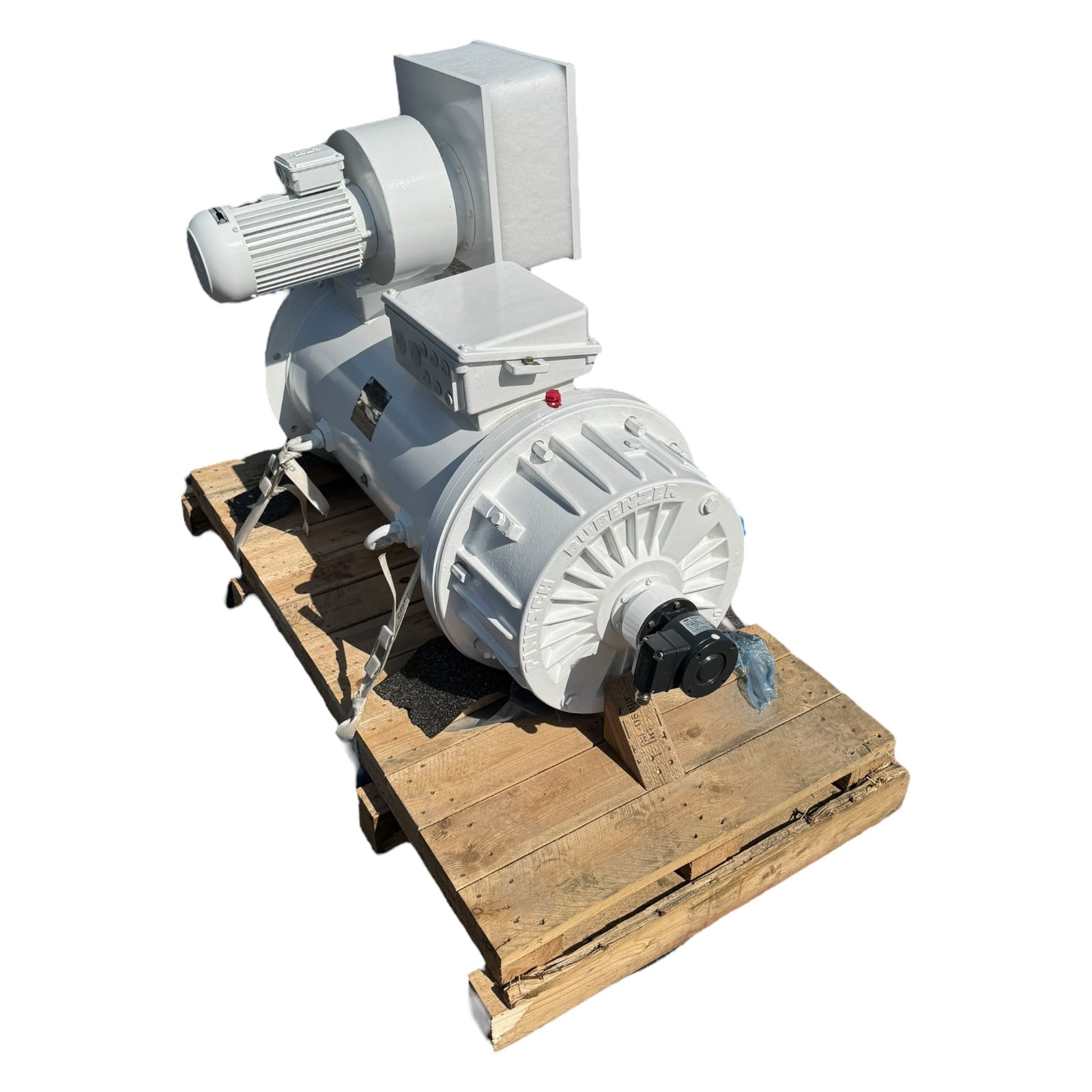 Wölfer Hubswerksmotor Kran Drehstromotor 100kW 1500U/min 400V + Bremse Encoder