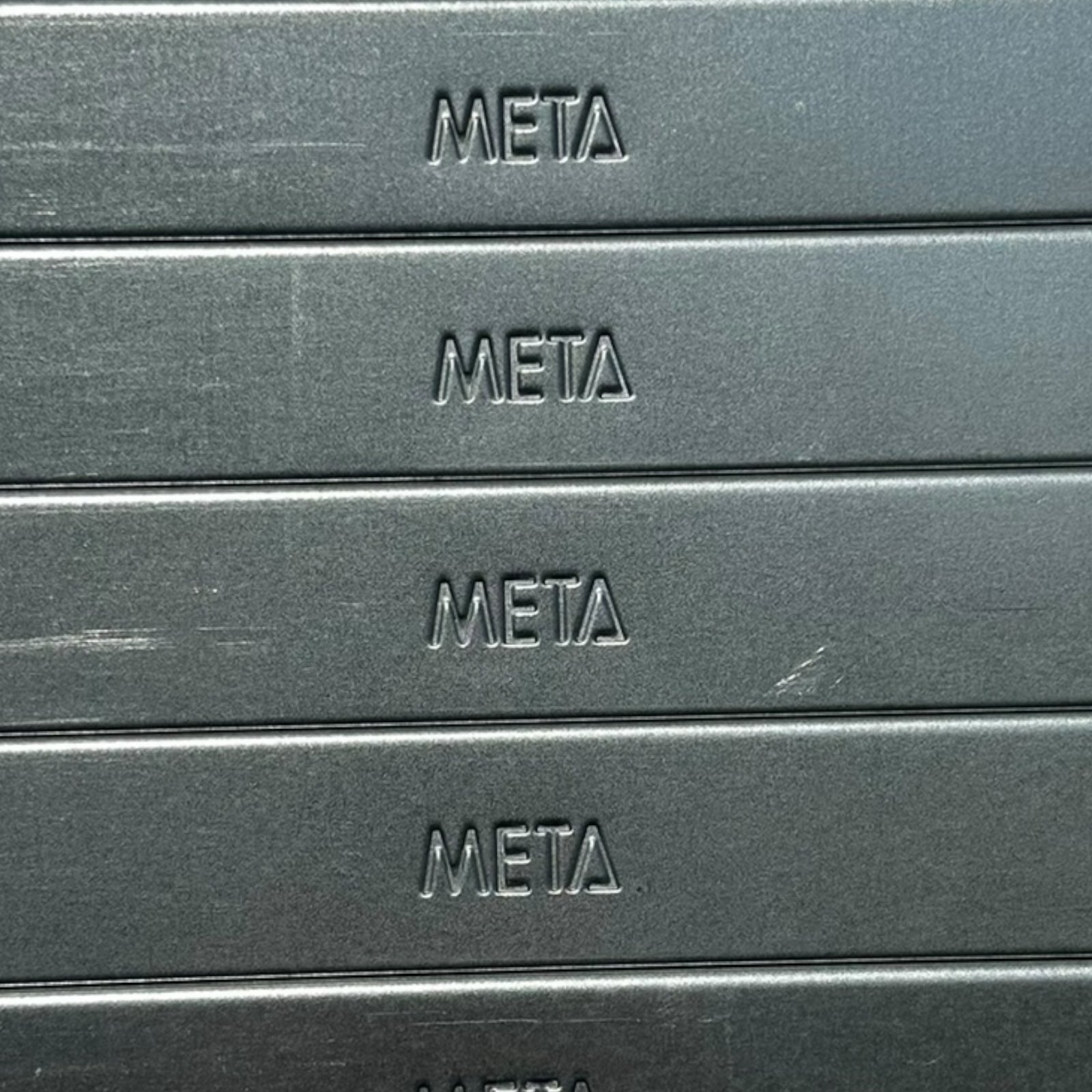 2x META MS150III Fachboden verzinkt Regalboden 100x40cm Lagerregal neu
