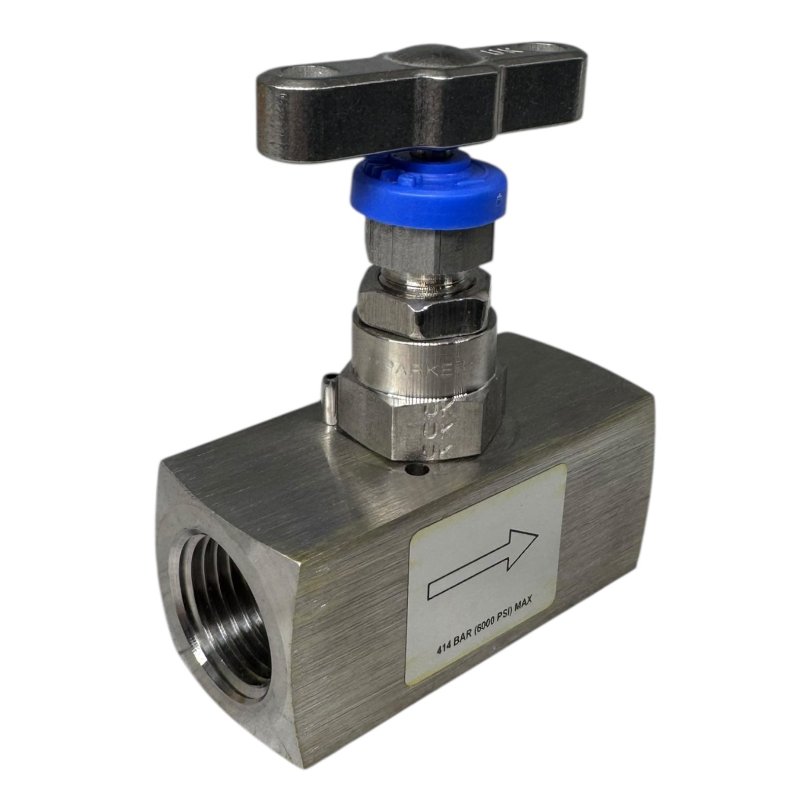 Parker HNVS8FFNC Nadel-Handventil 1/2" NPT 260°C 414 BAR 316SS
