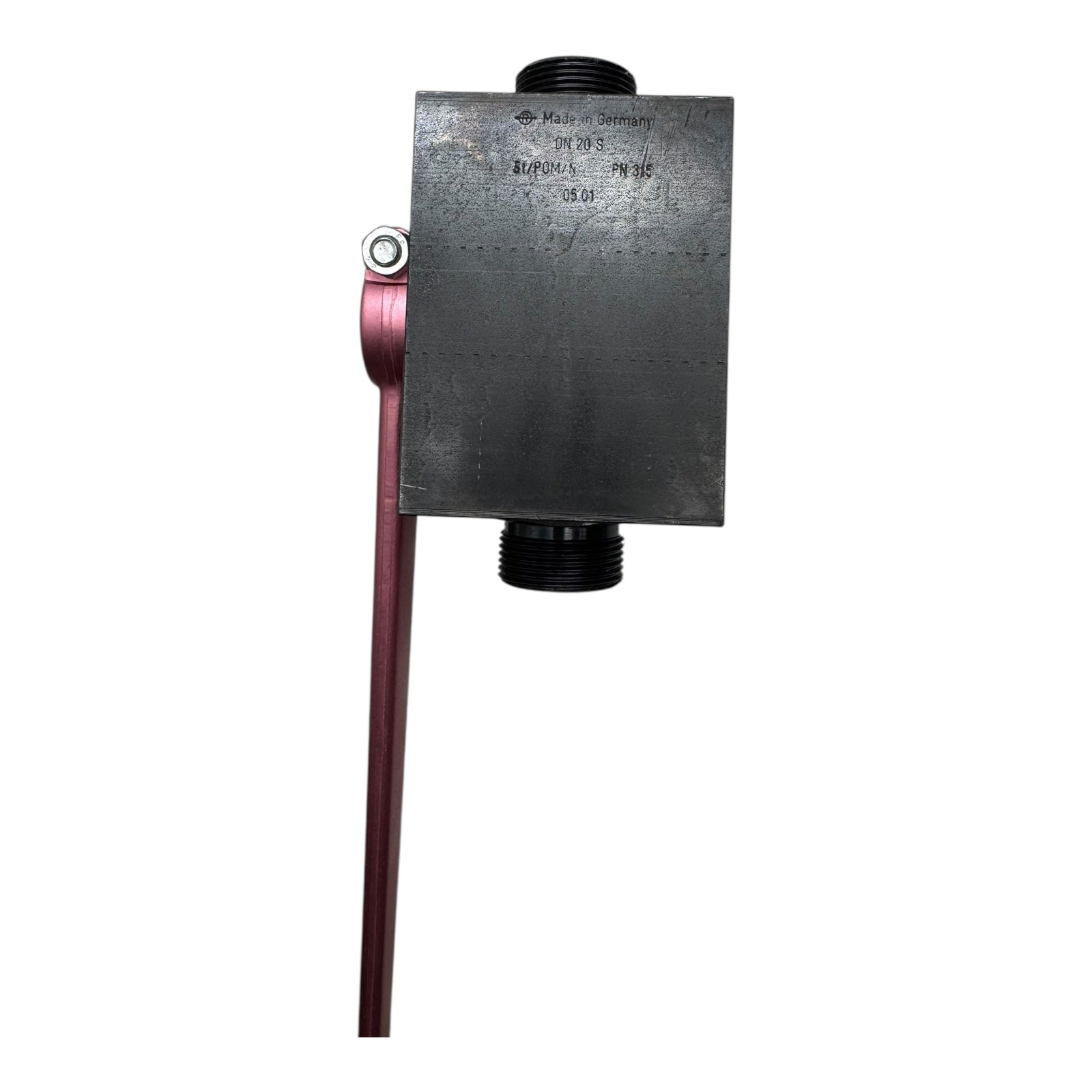 3-Wege Ventil Blockkugelhahn ST/POM/N PN 315 DN20S Stahl 315bar