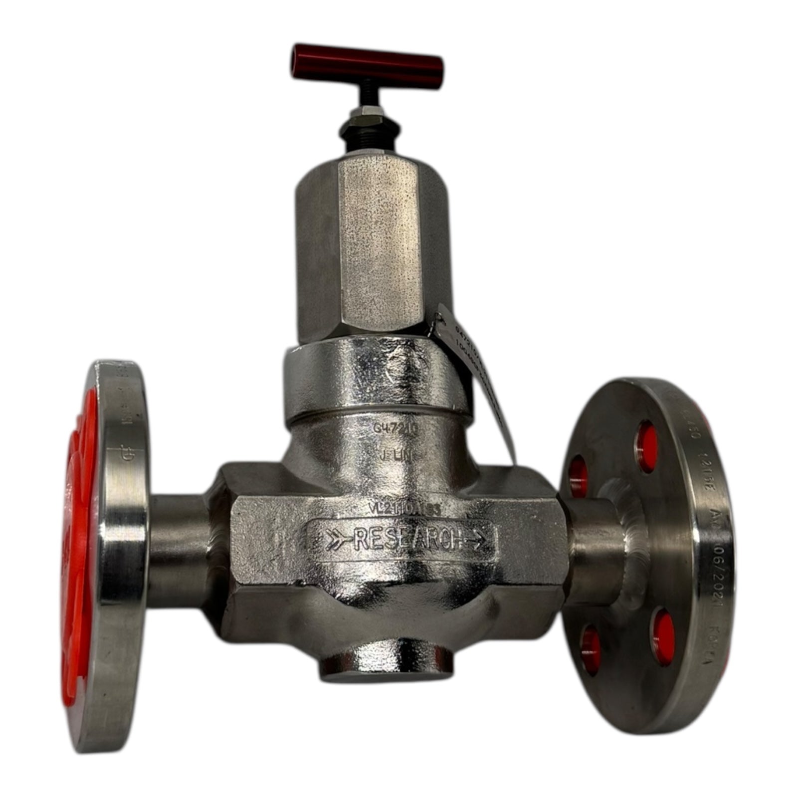RESEARCH VL2110A183 Flanschventil 1” DN25 ANSI150 CF8 Edelstahl 100bar CWP
