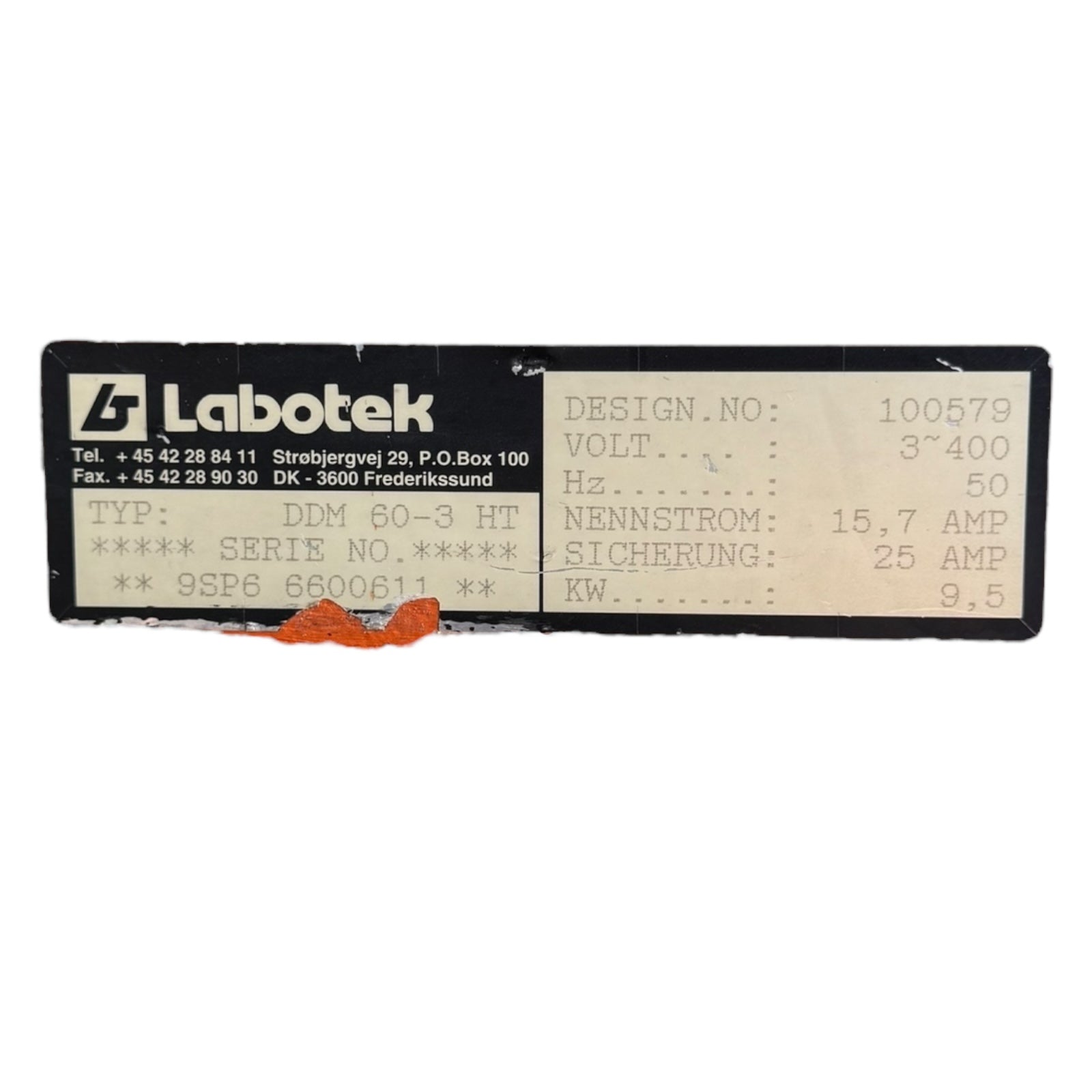 Labotek DDM-60-3-HT Trockengerät Granulattrockner Kunststoffindustrie 9,5kW