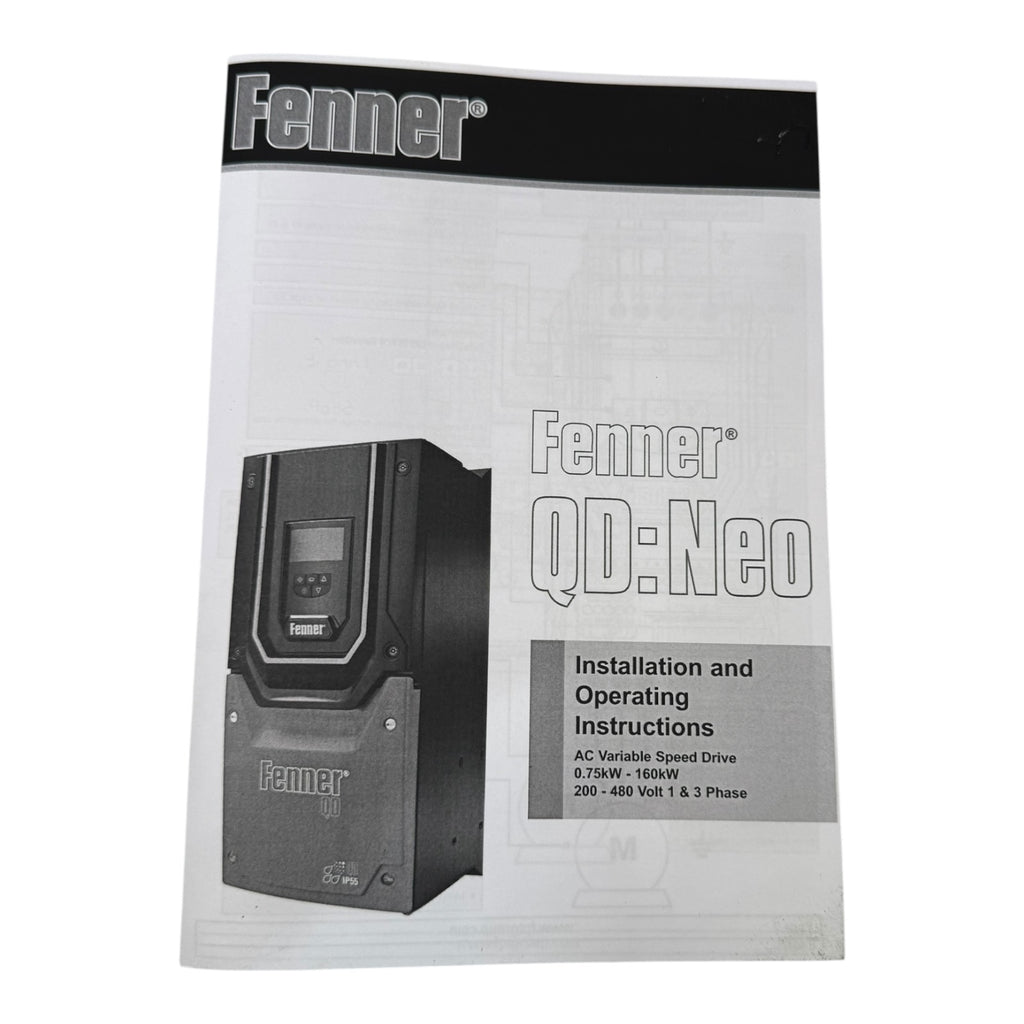 Fenner Frequenzumrichter 576N42P2 2,2kW 3-phasig 500V IP66 QD:Neo Unused