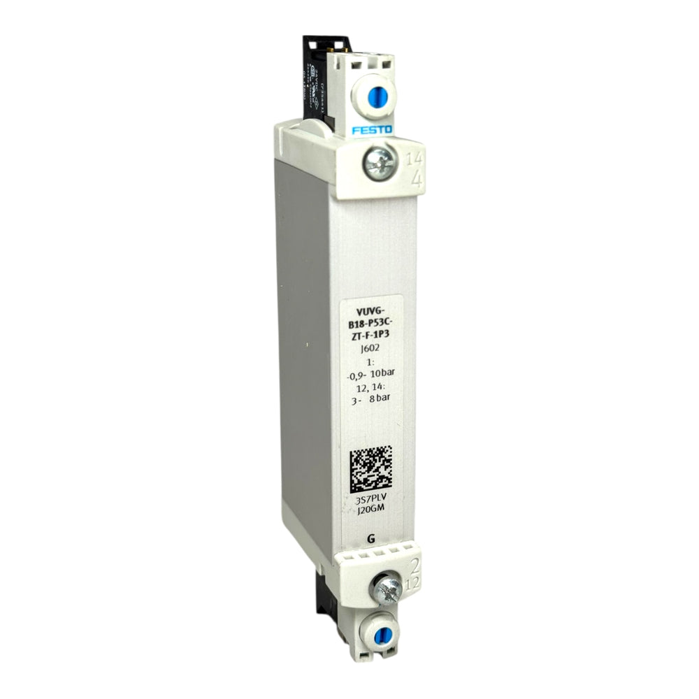 Festo VUVG-B18-P53C-ZT-F-1P3 Magnetventil 574452 5/3-Wege Ventil 10bar 24V