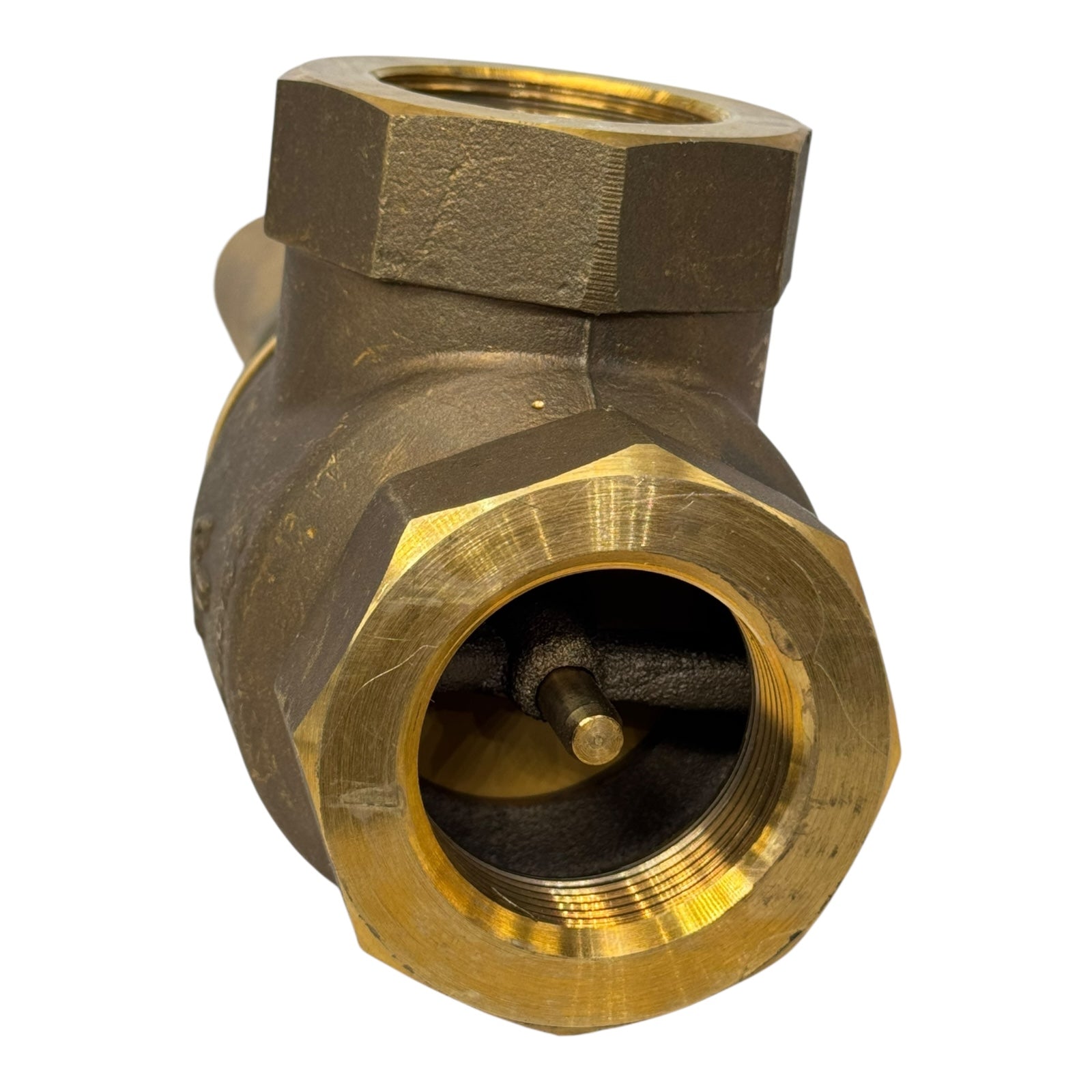 Tuxhorn Rückschlagventil 607.39.40.00 PN10 1 1/2" Eckventil Heberschutz Rapsöl