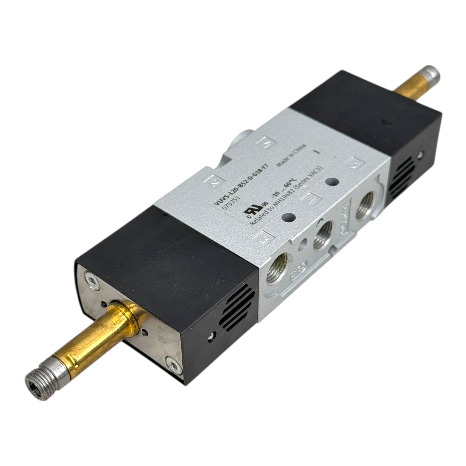 Festo VUVS-L20-B52-D-G18-F7 Magnetventil 5/2-Wege 24 V DC G1/8 Pneumatikventil