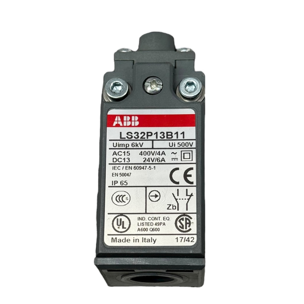 Rötelmann ST/PT-F DN25 PN250 Kugelhahn 1” BSP mit ABB LS32P13B11 Endschalter
