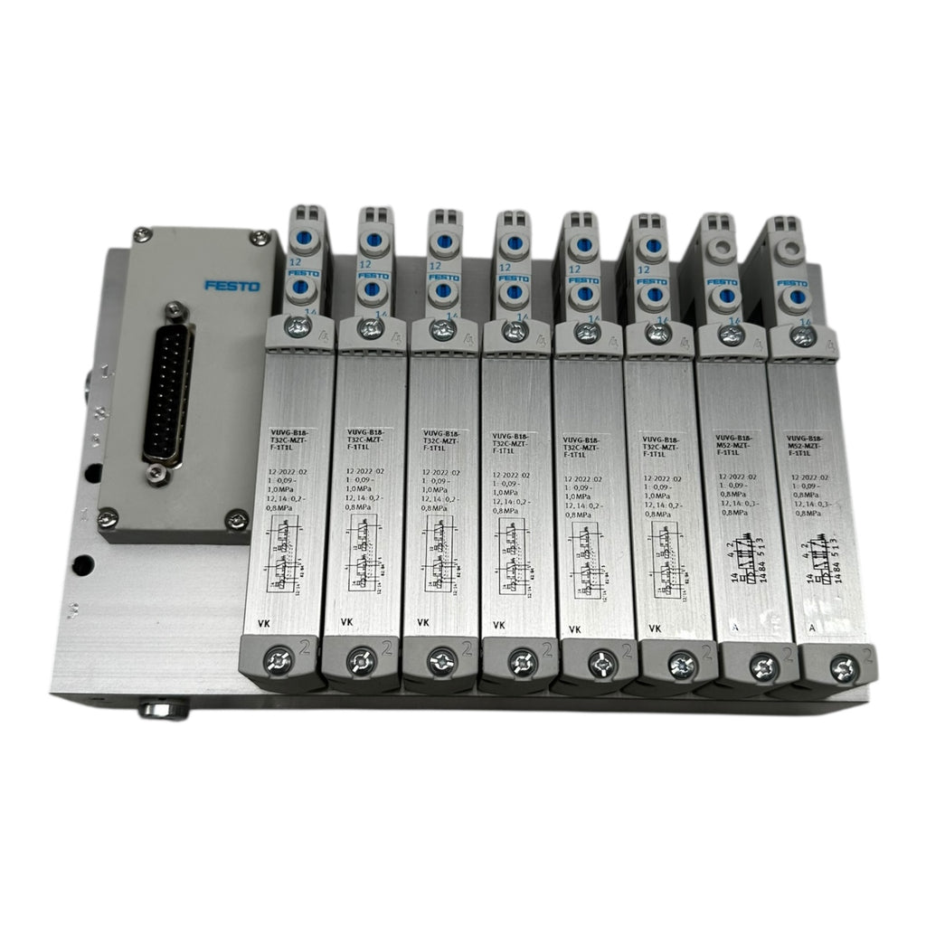 Festo VTUG-18-MSD-B1T-25V20-G38-DT Ventilinsel VUVG-B18 Pneumatikventilmodul