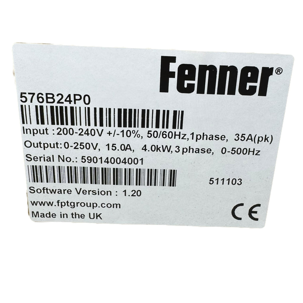 576B24P0 Frequenzumrichter 4kW 200-240V 15A 3PH S/W 1.20 UNUSED
