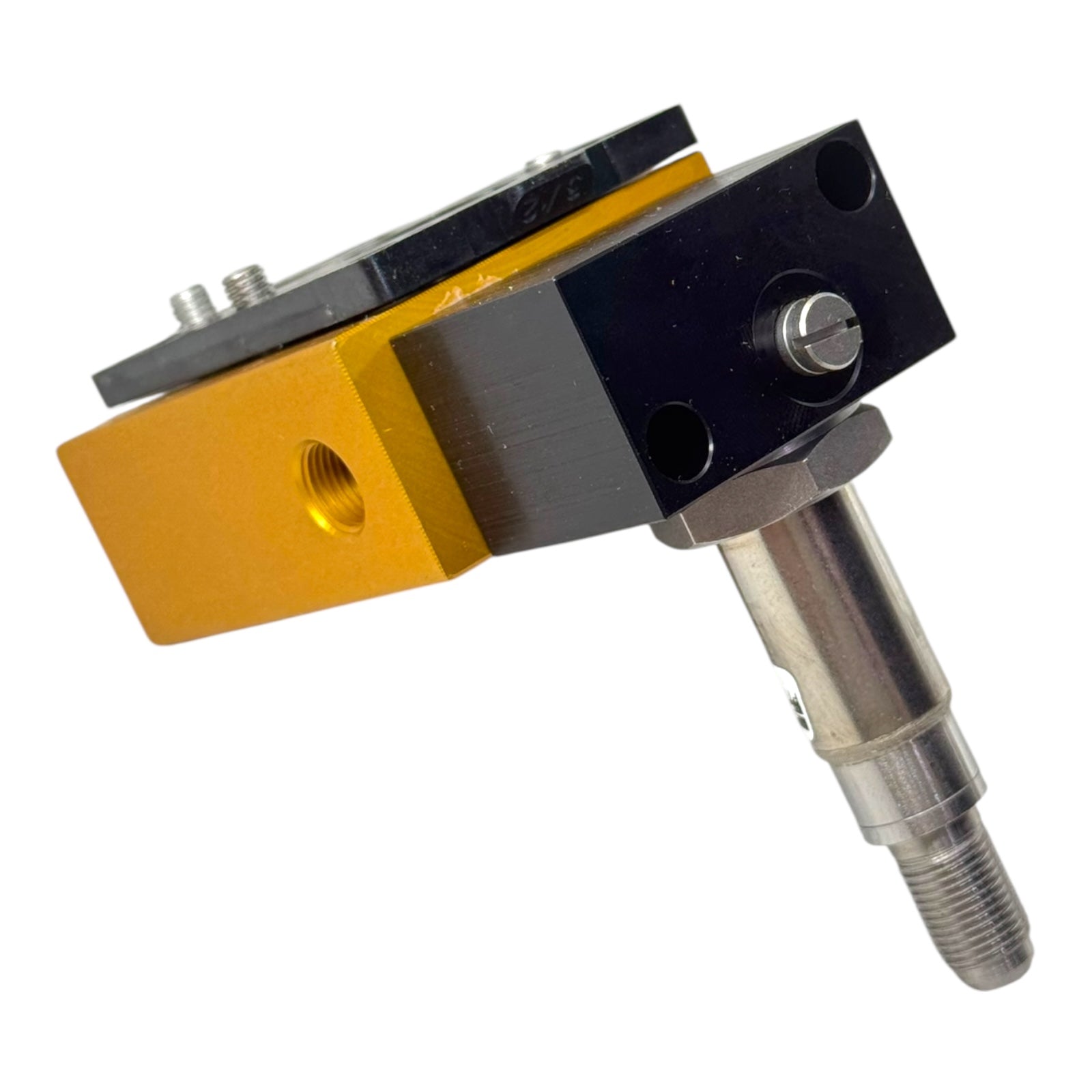 Parker Pneumatikventil 341L9534 5/2-Wege Magnetventil G1/4 Messingblock