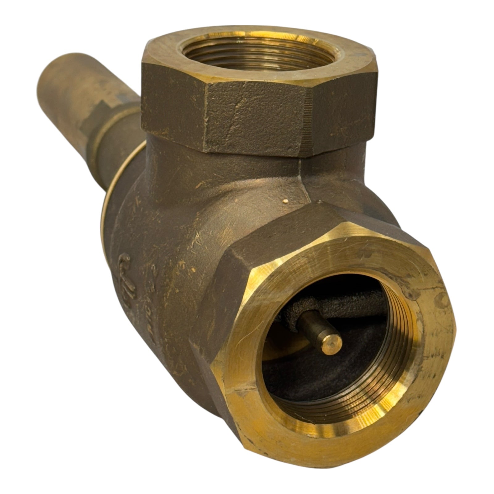 Tuxhorn Rückschlagventil 607.39.40.00 PN10 1 1/2" Eckventil Heberschutz Rapsöl